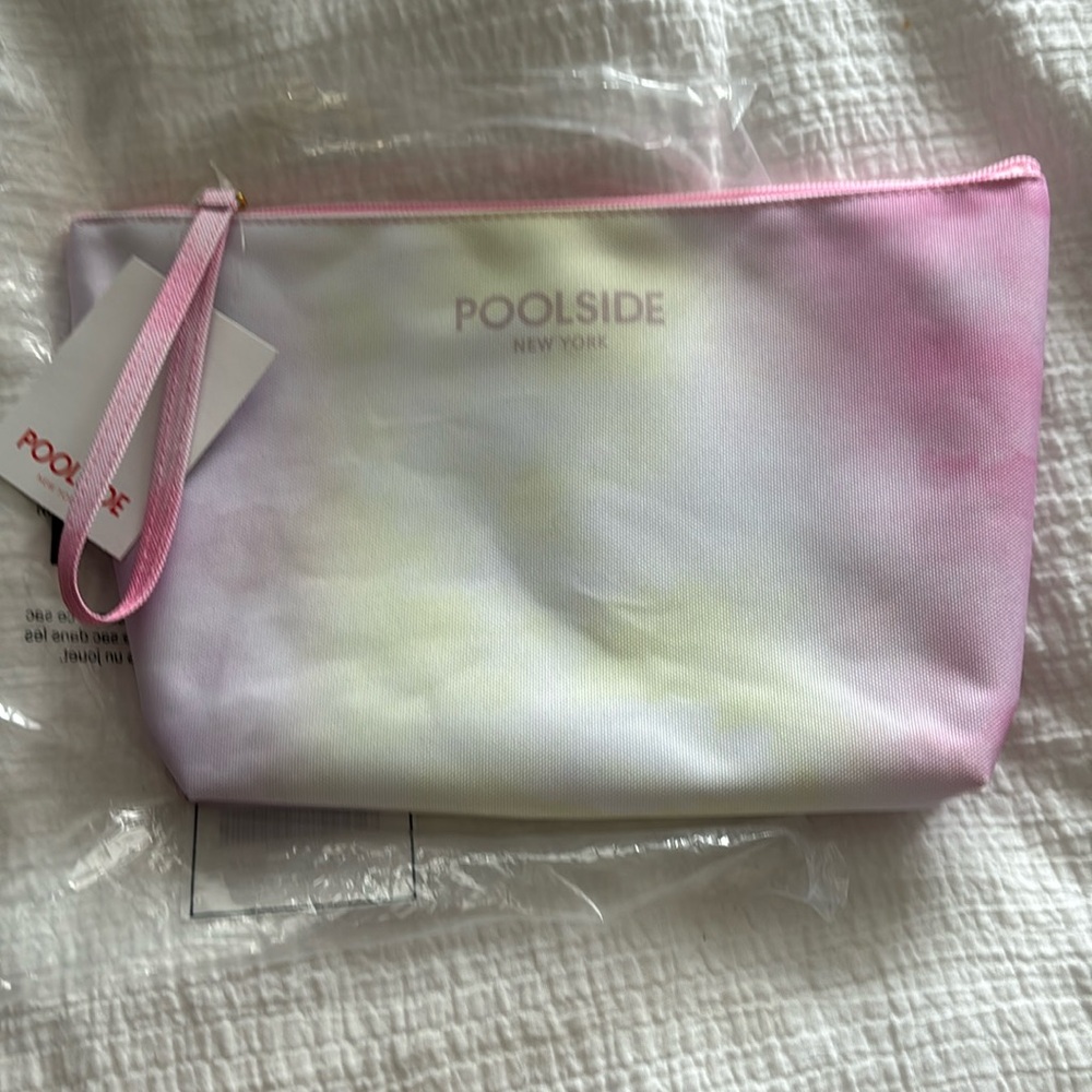 Poolside clutch bag